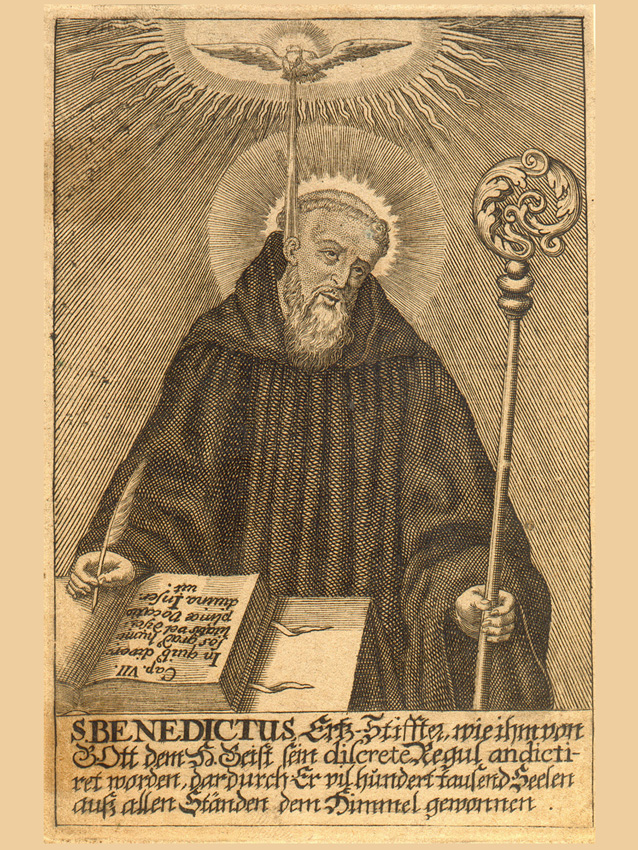 Benedikt von Nursia 